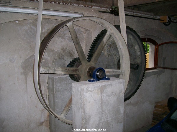 Transmission für den Antrieb von Geräten.