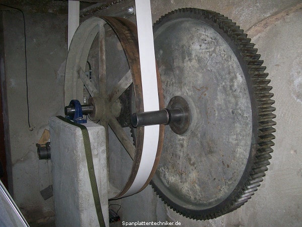 Transmission für den Antrieb von Geräten.